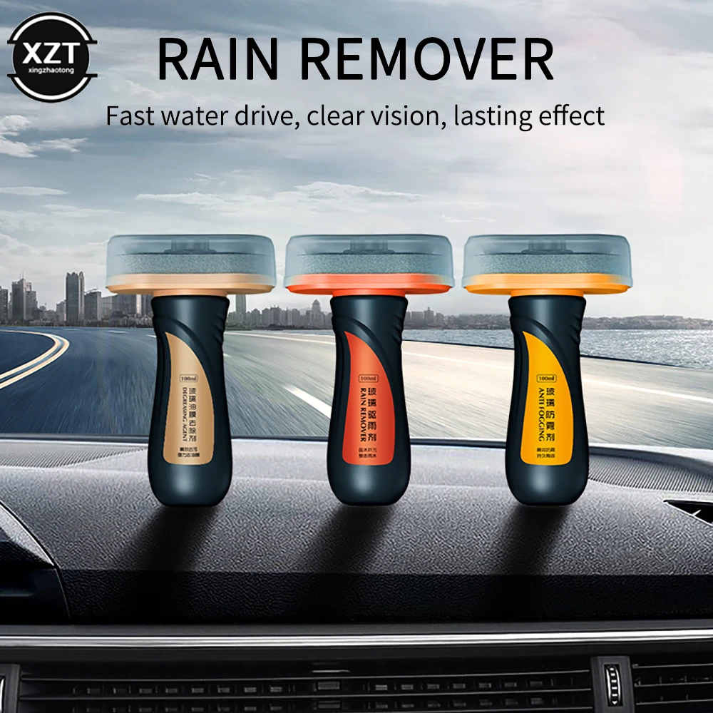 Car Glass Oil Film Remover Front Windshield Antifouling Agent