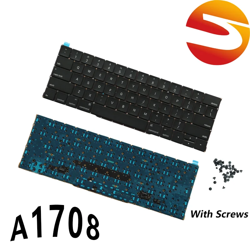 Teclado-A1708-para-Macbook-Pro-13-Retina-Keycap-EE-UU-Reino-Unido ...