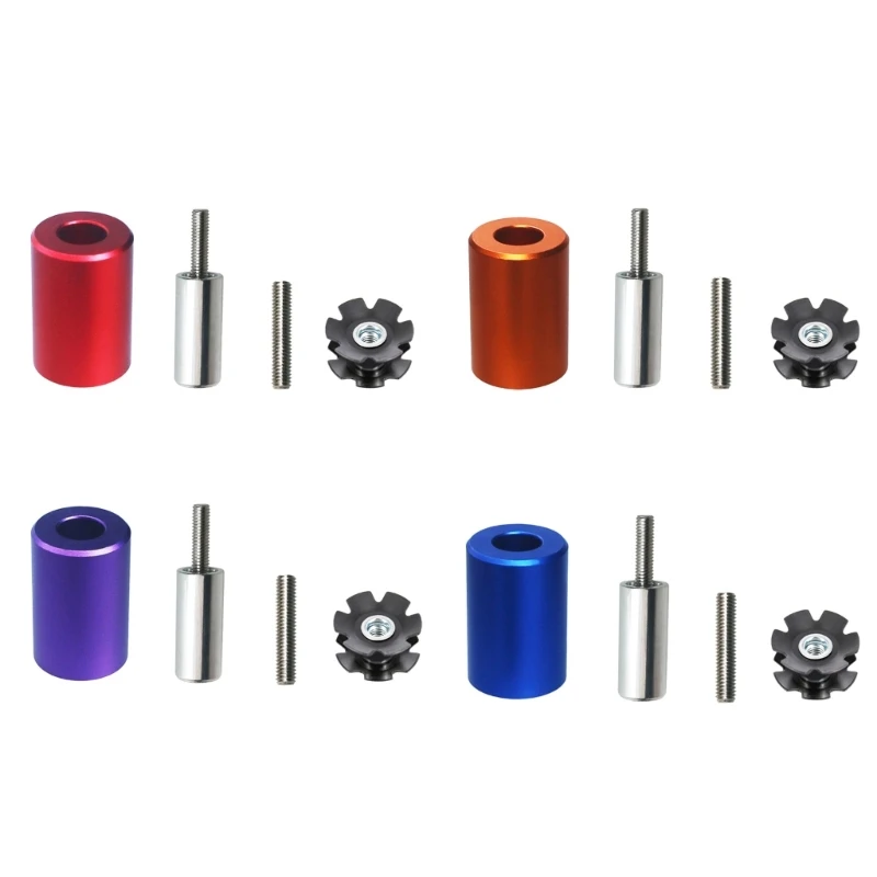 

MTB Bicycles Fork Headset Installer Star Nut Setting Installing Tool Setters Kits Bike Fork Nut Headset Driver Tool Sets D5QD