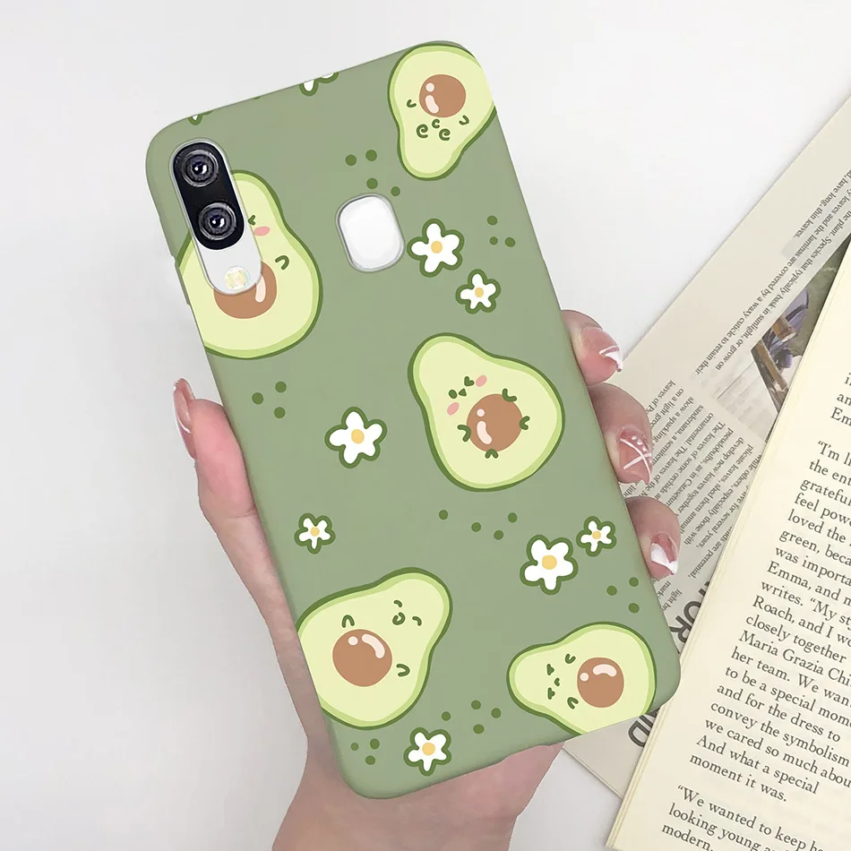 For Samsung A40 Case cover Cartoon Soft Cute Silicone Phone Case For thumbnail 6