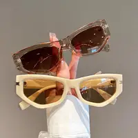 Lunettes de soleil œil de chat vintage pour femmes, nuances noires, lunettes de soleil dégradées, lunettes de soleil de créateur de marque de luxe, nouvelle mode, chimchic 2
