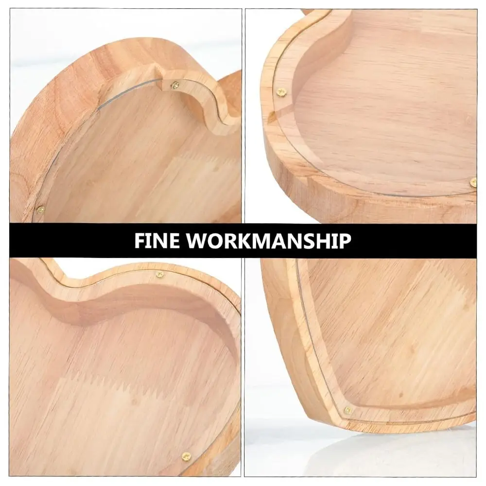 Salvadanaio in legno a forma di cuore con finestra trasparente_voghion.com