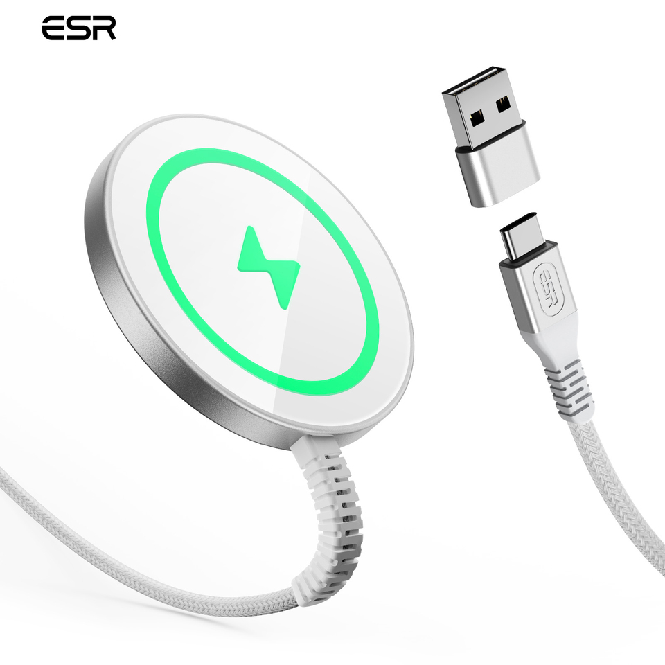 ESR for Magsafe Charger Qi2 Wireless Charger Charging Pad For iPhone 16/15/14/13/12 Series AirPods 4/3/Pro 2 Phone Charging Part
