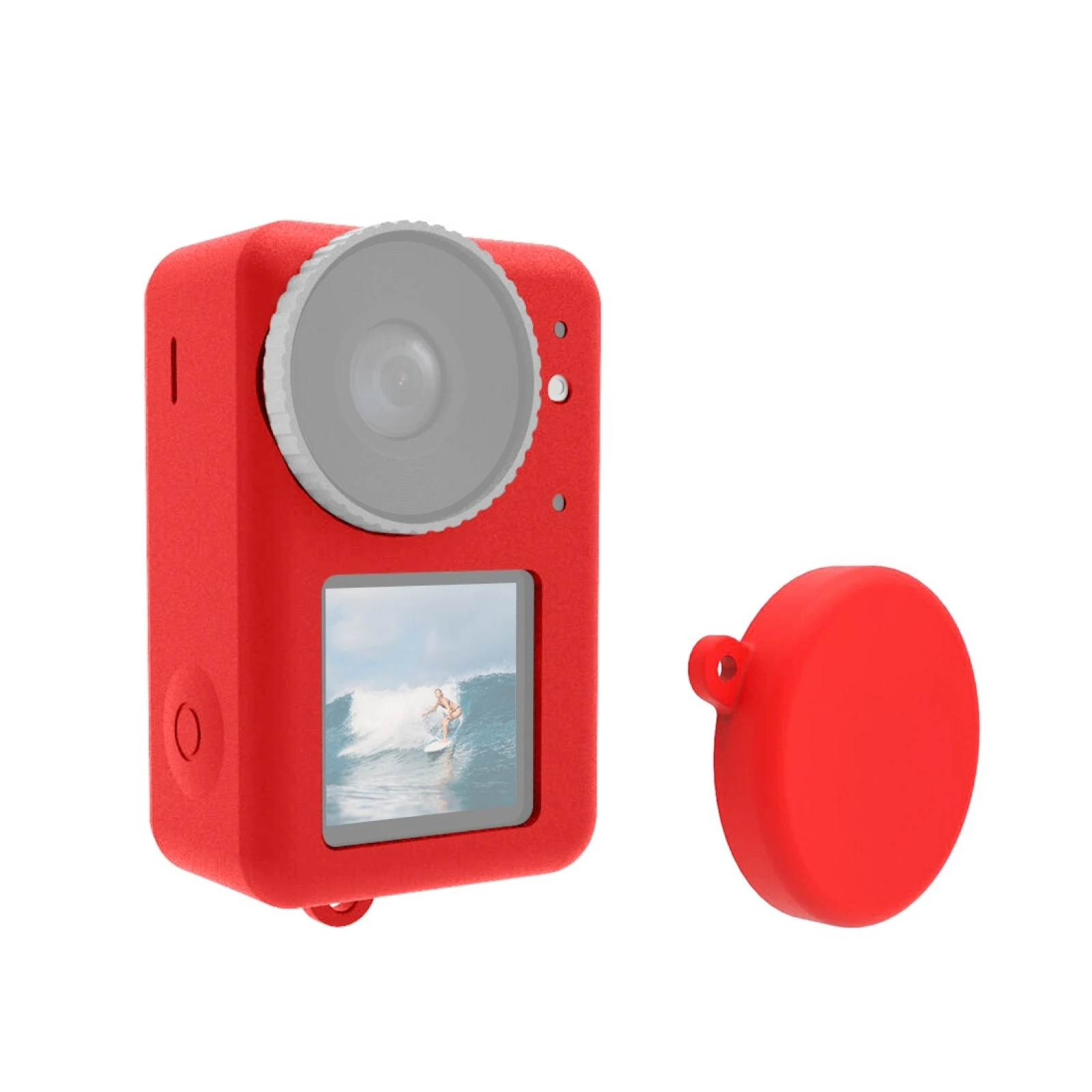 PULUZ Silicone Protective Case with Lens Cap