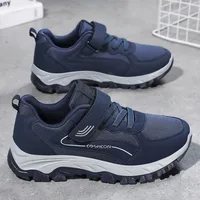 Middle Aged And Elderly Sports Shoes Sneakers For Man And Women 2024 Spring New Casual Couple's Velcro Walking Shoes 1