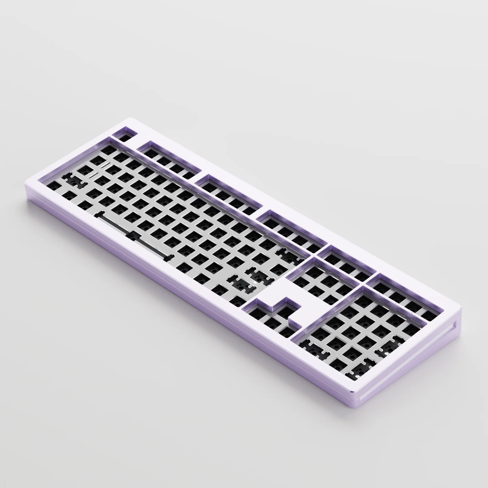 ［美品]Akko MonsGeek M5Wシルバーフルアルミメカニカルキーボード Monsgeek M5W Full-Sized Wireless Mechanical Keyboard – Thock King