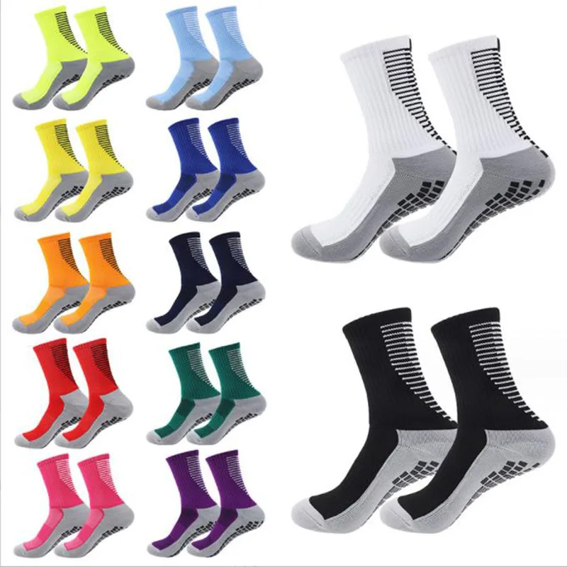 

of new anti slip band design football socks men's mid calf anti slip football sports bike sports socks For Woman's