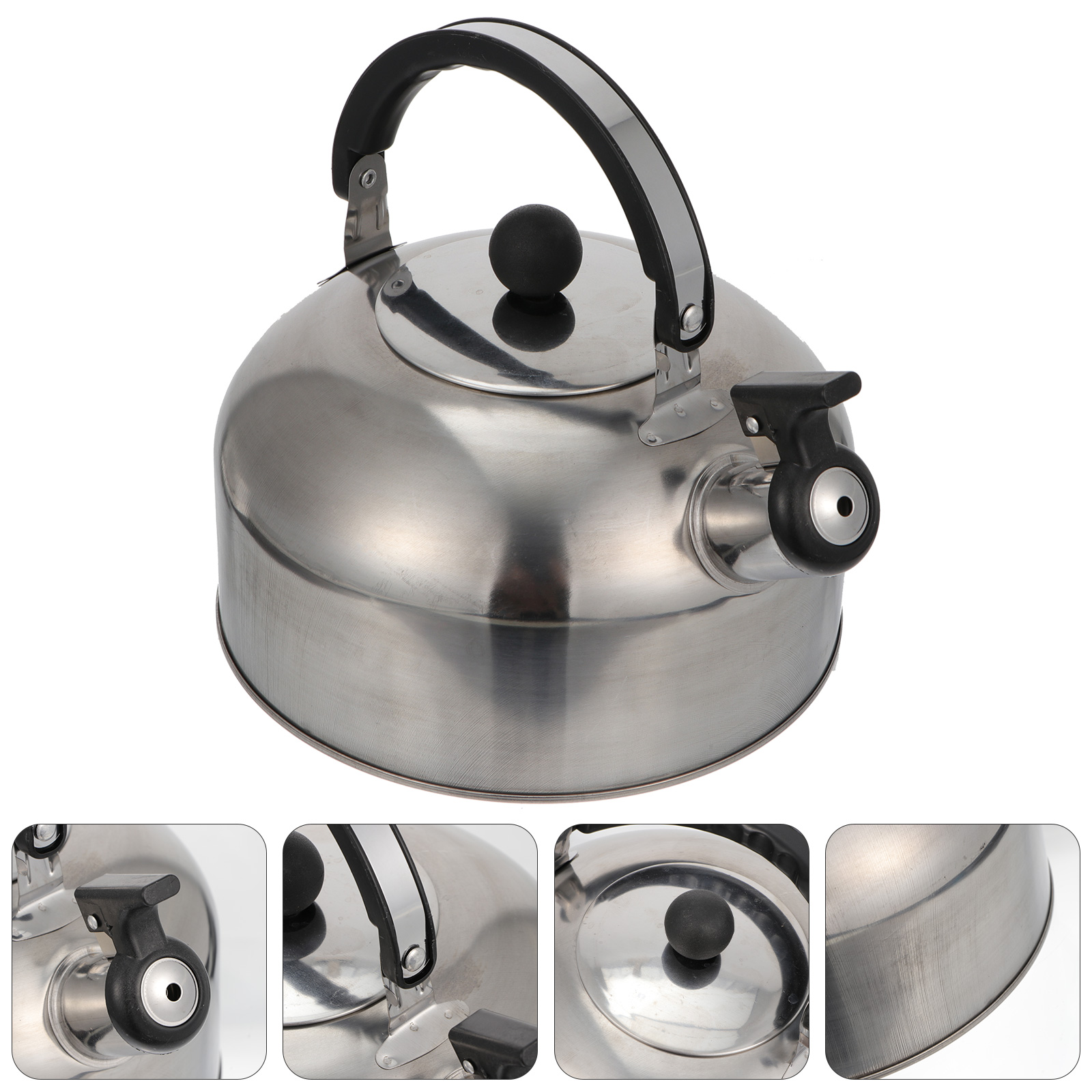 Baby Formula Dispenser Kettle Coffee Pot Boiled Gas Stoves Stainless Steel Teapot Whistling