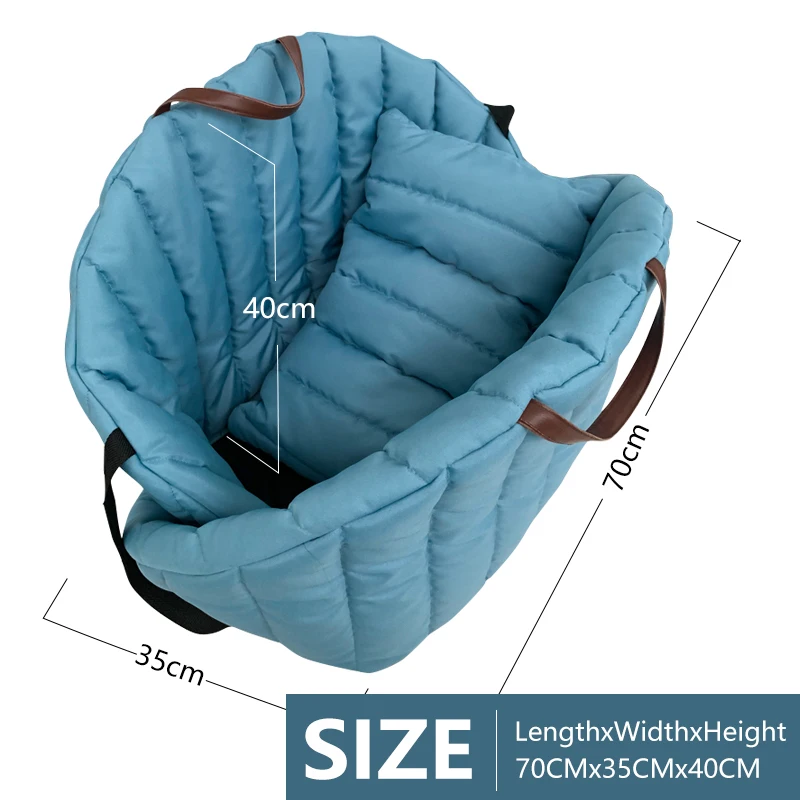 Pet Travel Carrier Bag for Dogs or Cats Machine washable oxford fabric backpack car seat