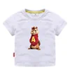 Potdemiel Summer Kids T Shirts Baby Boys Short Sleeve T-shirts Alvin and The Chipmunks Tee Children Clothes Costume Kids Shirts 3