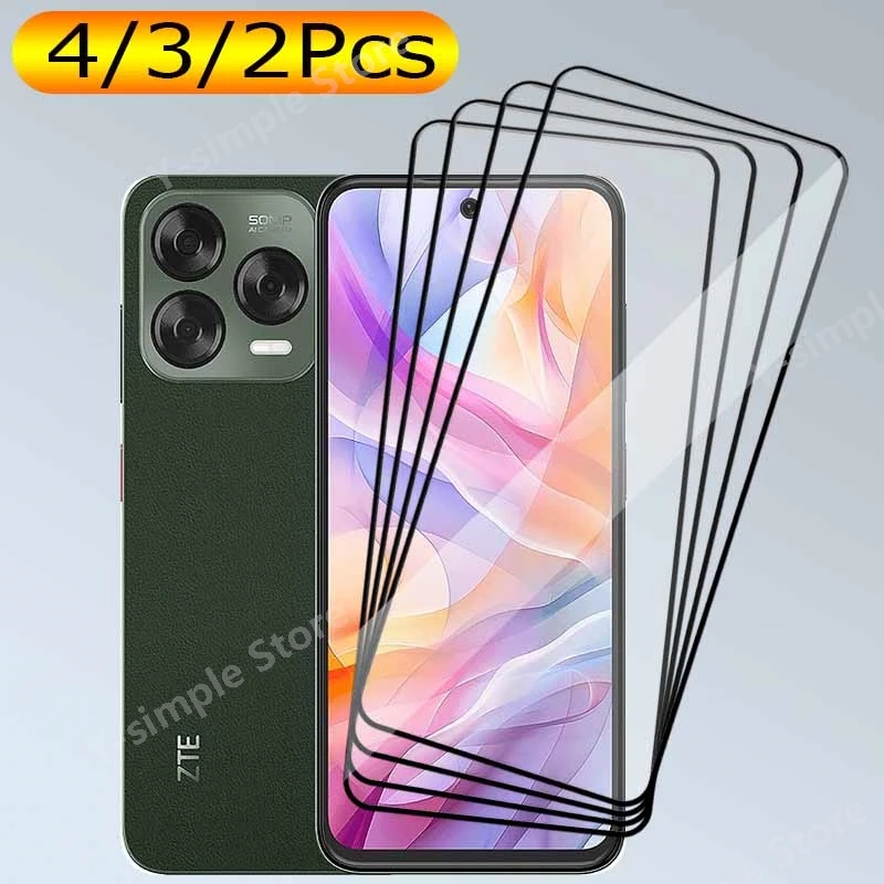 Premium Full Cover Tempered Glass Screen Protector - Clear Anti-Scratch 9H Hardness (4/3/2 Piece Set)
