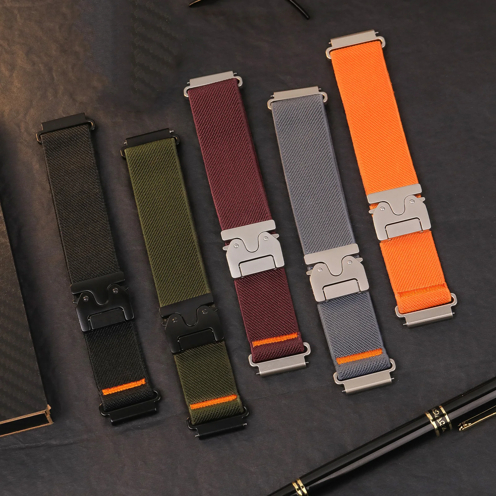 Parachute Straps: Sport Stretch Nylon Bracelet