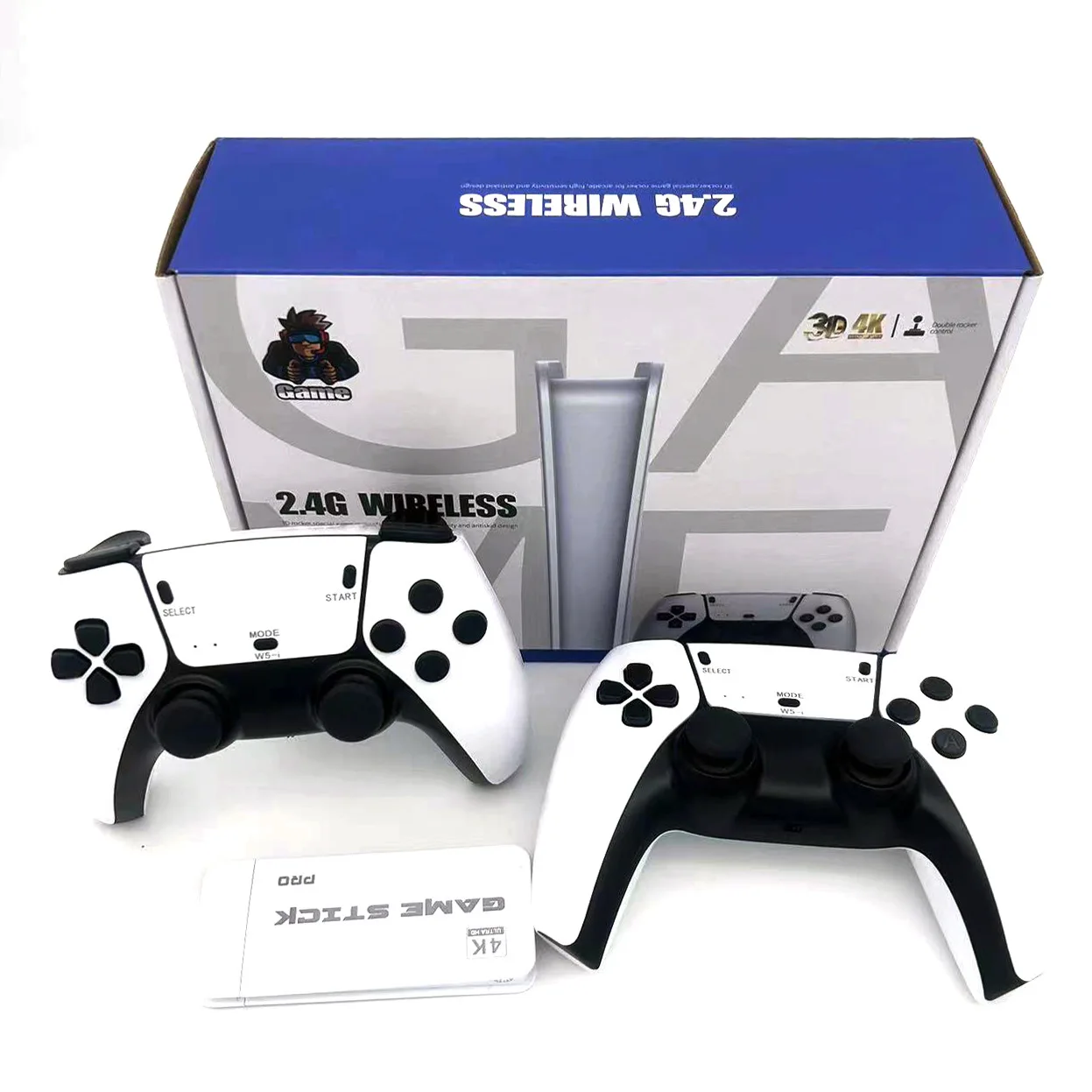M15 Mini Button Video Game Pocket Retro Console Game 4K HD Video 2.4G Wireless PSP Controller 20000 Integrated 64G