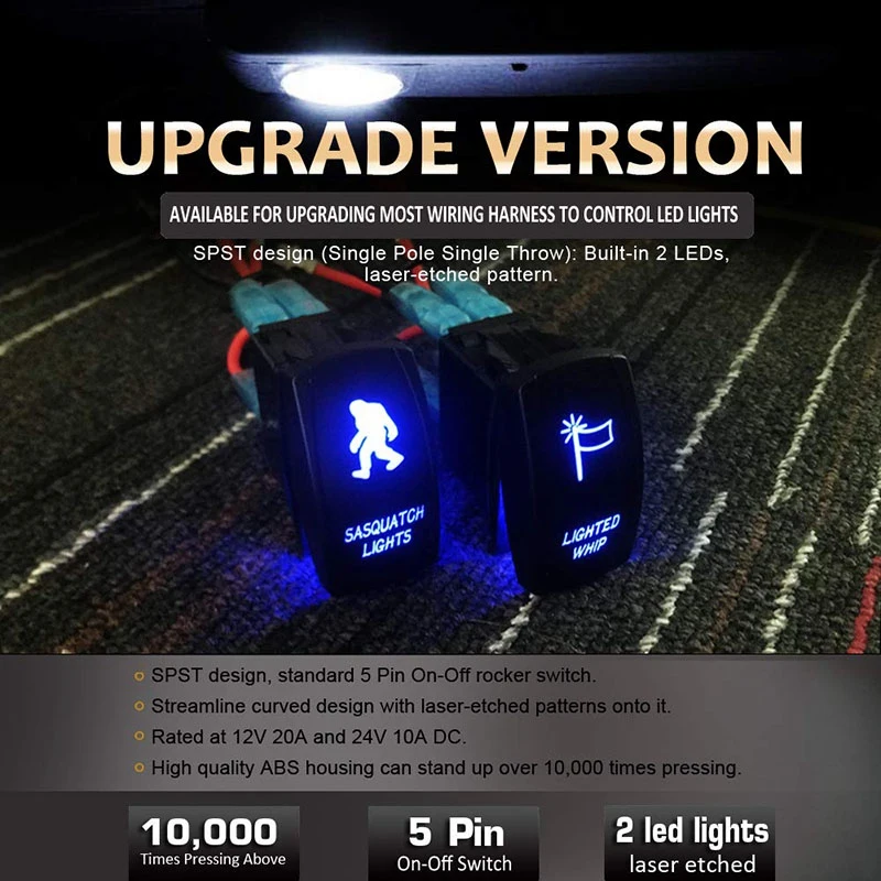 Ŀ ġ LED Ʈ  Sasquatch  ä ġ ATV Can-AM Maverick X3 󸮽  RZR Ʈ SUV