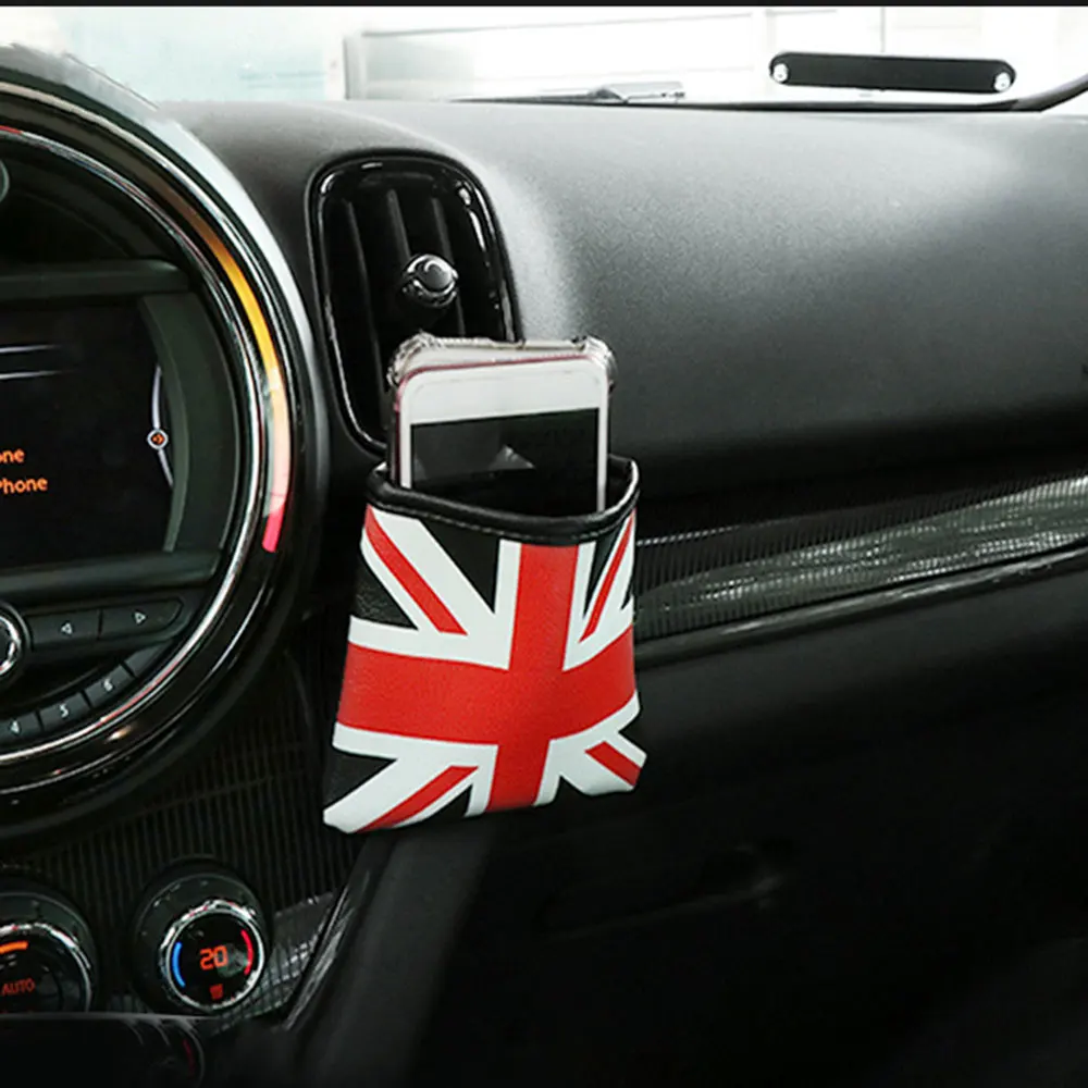 

Car Air Vent Outlet Storage Bag For MINI COOPER Accessories F54 F55 F56 F60 R55 R56 R60 Countryman