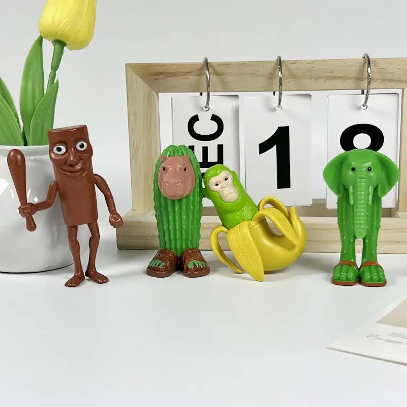 Italian Brainrot Tung Sahur Figure Toy Tralalero Tralala Figures