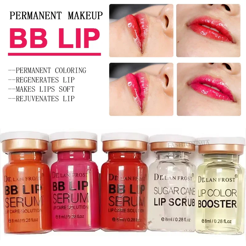 Lip Makeup 8ml BB Lips Ampoule Serum Set For Lip Care