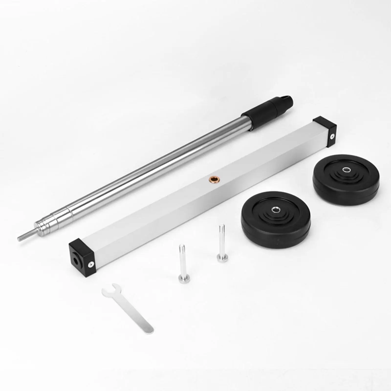 Magnetic Pick up Sweeper Practical Adjustable Handle Rolling Magnetic Floor Sweeper Metal Debris Collector for Yard Garage - 3
