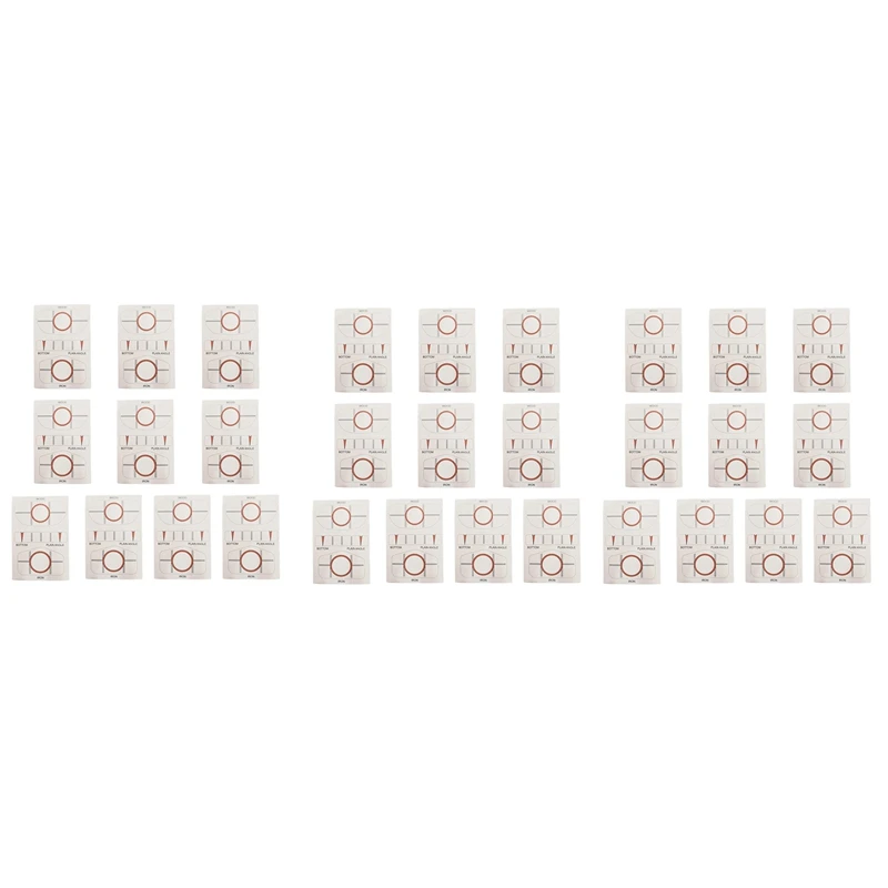 

30Pcs/Set Golf Impact Labels Golf Club Target Label Target Sticker Tape Driver Golf Swing Trainers Golf Accessories