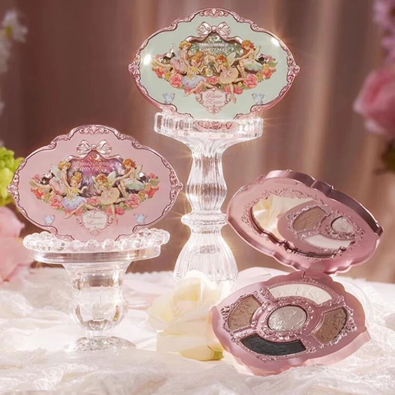 Flower Knows Set Midsummer Fairytales Make up Gift Box Eye Shadow Palette Powder Blusher Eyebrow Concealer Lipgloss For Women 2