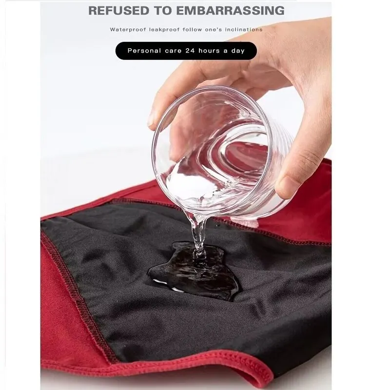 Bragas menstruales a prueba de fugas, ropa interior fisiológica cómoda y cómoda para mujer - Image 2