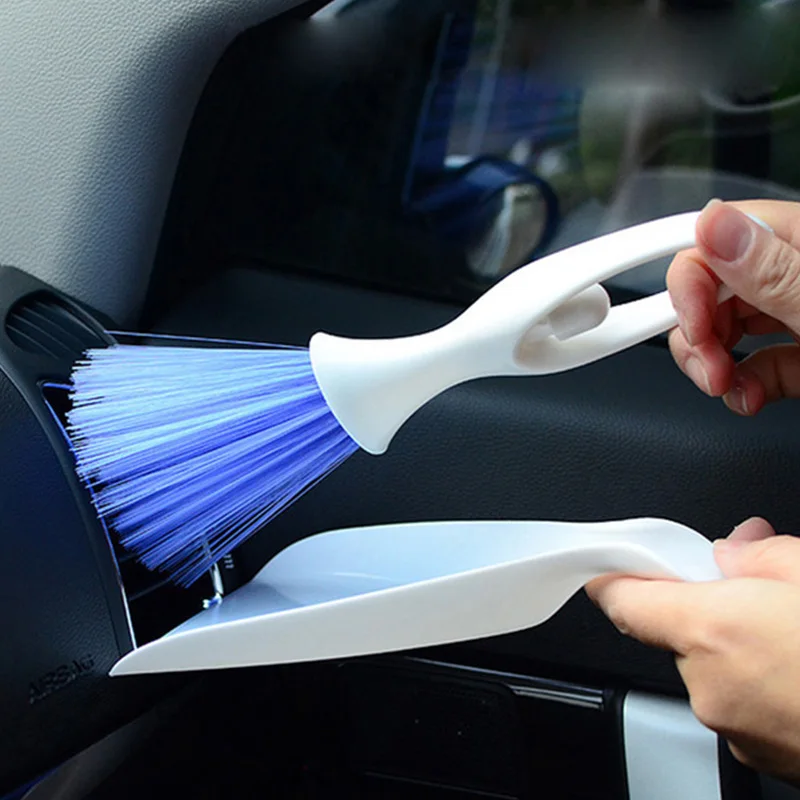 Mini Car Dashboard Vent Cleaner Tool Car Cleaning Brush Keyboard&air