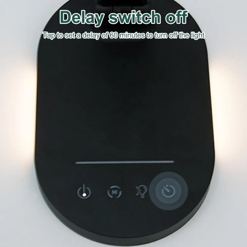 눈부신 유용한 터치 디밍 LED 독서등 책상 조명 3000K-6400K 책상용 램프, 터치 컨트롤 사무용품