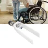 Metal Wheel Fork Wheelchair Front Fork Aluminium Alloy Simple Installation Sensitive Shock Absorption for 7in Wheelchair Tires 1