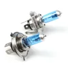 2PCS Super White H4 55W DC12V Bi-Xenon HID High Low Beam Headlight Bulb 6000K Light Lamps Su Car Parts 4