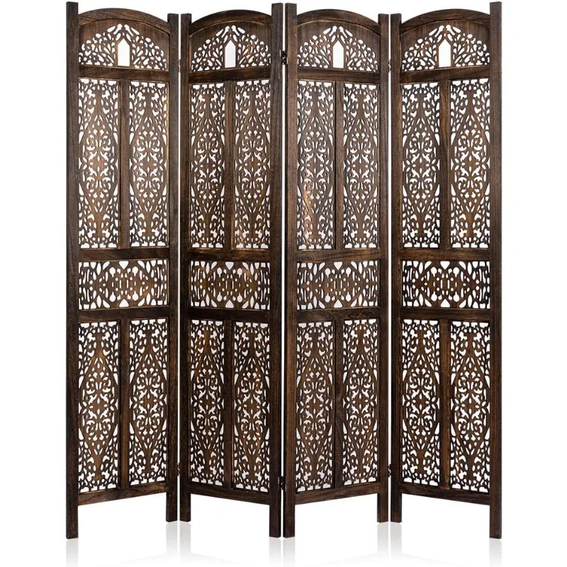 

Wood Room Divider,Privacy Screen Freestanding, Folding Screen Room Divider,