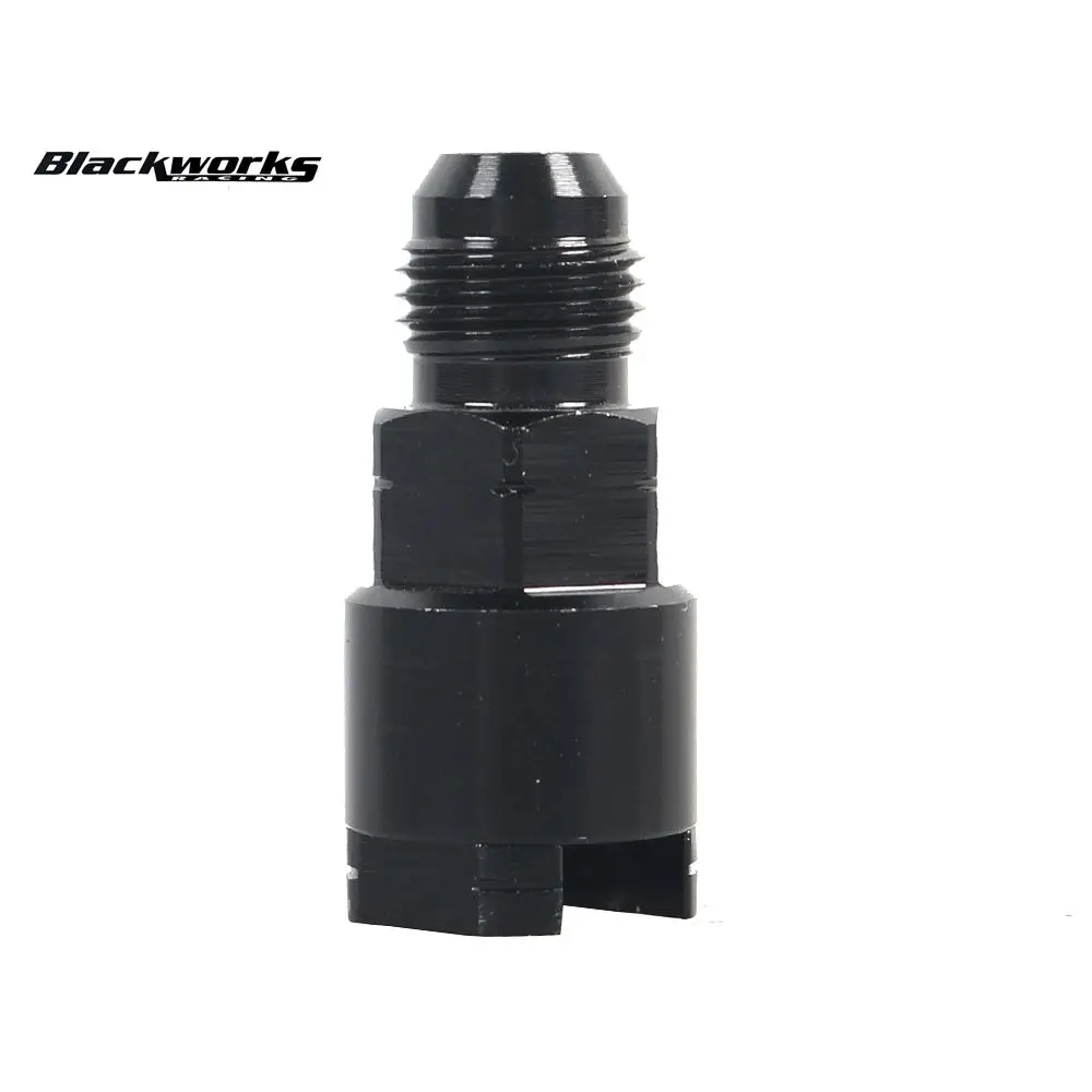 Fuel Line EFI Adapter Fitting 6AN AN6 AN-6 Male to 3/8",5/16",8AN AN8 AN-8 Male to 3/8"Quick Disconnect push hardline TF-1040 oil line fitting adapter reducer expander fitting