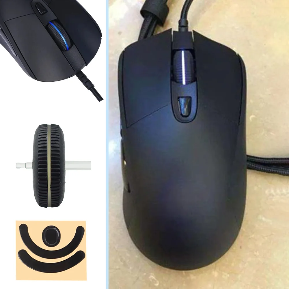마우스 스크롤 휠 풀리 마우스 피트 Logitech G403 G703 G603 게임용 마우스 용 플라스틱 롤링 휠 마우스 롤러