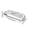 Cat Litter Box Door Easy Installation Portable Pet Supplies Compact Kitty Reusable Kitten Lightweight Parts Cat Litter Box Cover 6