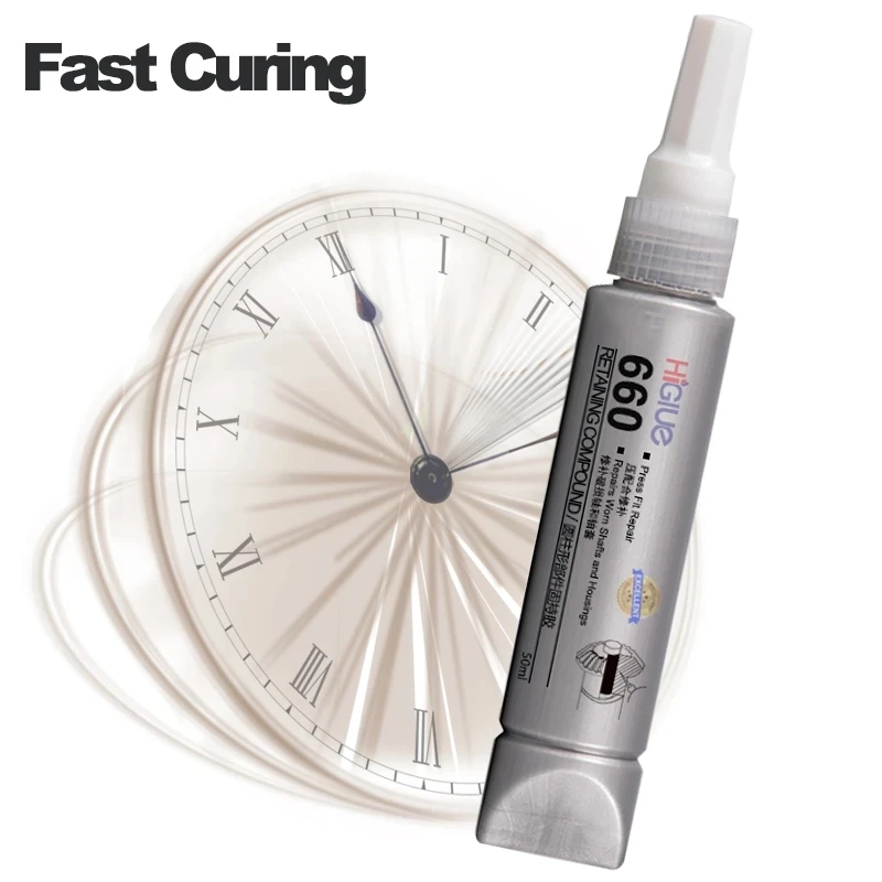 660 Cylindrical Holding Adhesive High Strength Retaining Compound Metal