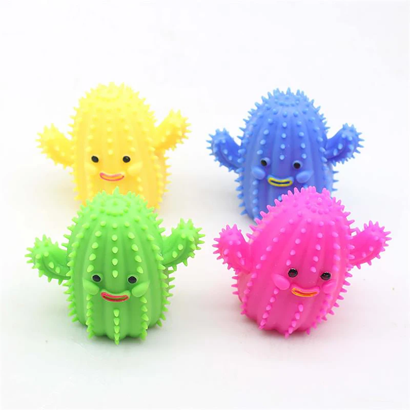 

Random One Squeeze Toys Funny Cute Cactus Decompression Toy Table Decoration Stretch Cacti Toy Party Favors For Kids Novelty Toy