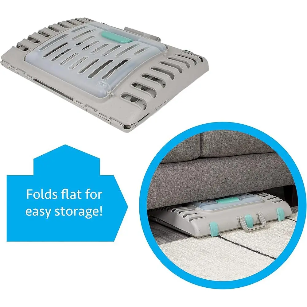 Foldable Cat Carrier Waterproof Pet Travel Carrier Collapsible Indoor Cat Home Front Door Design Removable Bed Easy Storage
