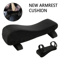 1/2 Pcs Office Chair Armrest Pads Memory Foam Pressure Relief Elbow Cushion Ergonomic Armrest Pad Universal Curved Armrest Cover 1