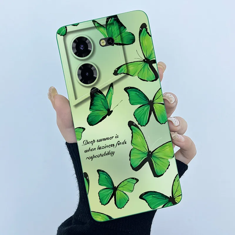 Shockproof Oil Painting Phone Case - Fashionable and Simple Protective Cover