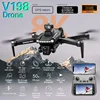 For Xiaomi V198GPS Drone ESC 8K Profesional  Brushless Laser obstacle avoidance Aerial Optical Foldable Quadcopter Mini Dron New 1