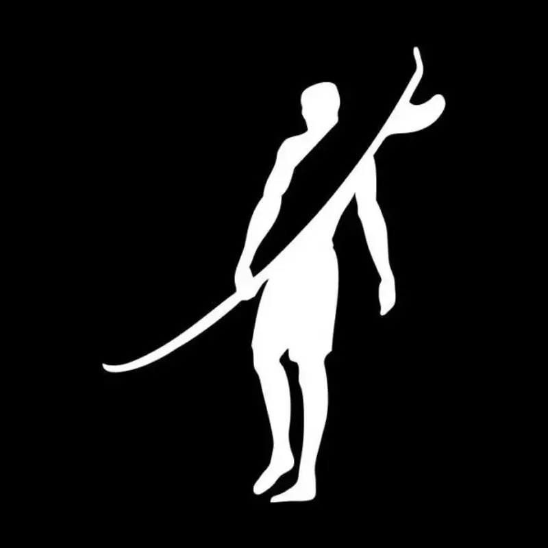 15*12cm Car Stickers Surf Stickers Personalized Creative Stickers Waterproof and Sunscreen Cover Scratches PVC - 2