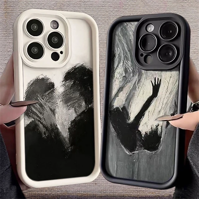 Funda iPhone X/XS Max Pintura Caras