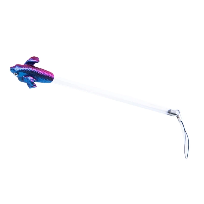 E15D Betta Training Wand Betta Starter Kits 3D Print Fish Training Activity Toy