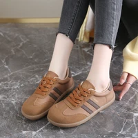 Women's Shoes Autumn New Fashion Casual Shoes College Style Wide Toe Soft Comfortable Flat Shoes Outdoor Casual Sports Shoes 2