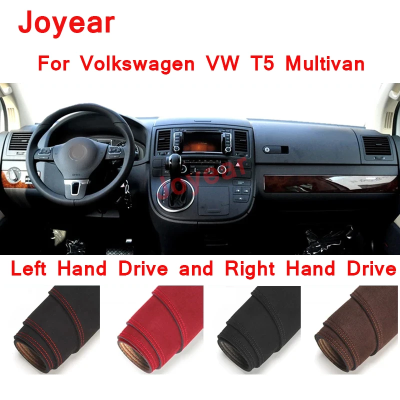 

Коврик для Volkswagen VW T5 Multivan V 7HM 7HN 7HF 7EF 7EM 7EN 2004-2015, прочный коврик для приборной панели, крышка приборной панели, аксессуары для интерьера