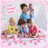 1-100pcs Mini Rubber Ducks 2.2 Inch Duck Toys Squeaky Rubber Ducks Cute Float Duckies for Little One Birthday Party 6