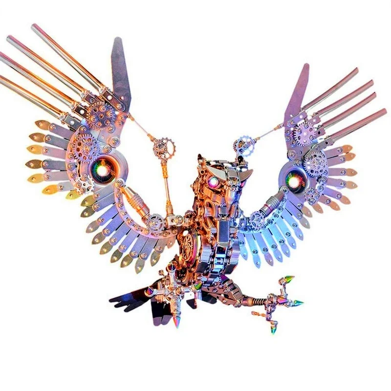 

DIY Gyrfalcon модель орла наборы сборных игрушек механический Falco Rusticolus 3D головоломки игрушки для взрослых и детей-1800 + шт