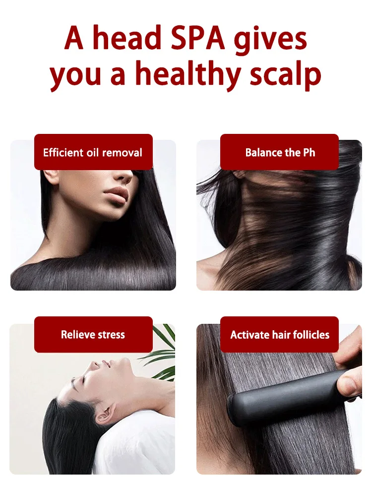 New Mobile Head Therapy Device Storage Tank SPA Automatic Water Cycle Constant Temperature Hair Shampoo Basin Salon Furniture 5