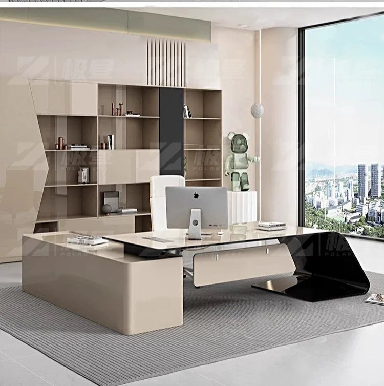 Organizer Cabinets Office Desks Shelf Computer Modern Setup Office Desks Drawers Work Biurka Komputerowe Home Office Accessories