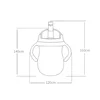 Silicone Feeding Kids Toddler Newborn Baby Drink Cups Water Bottles Kids Drinking Sippy A Cup with Straw Infantil Drinker 5