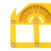 Plastic Angle Finder Goniometer Durable Arm Measuring Ruler Universal Angle Finder Miter Gauge for Carpenter Tool Woodworking 5